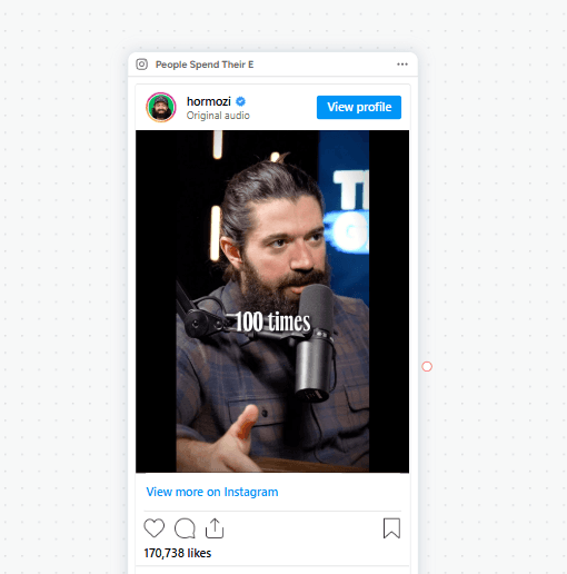 Análise de Reels do Instagram