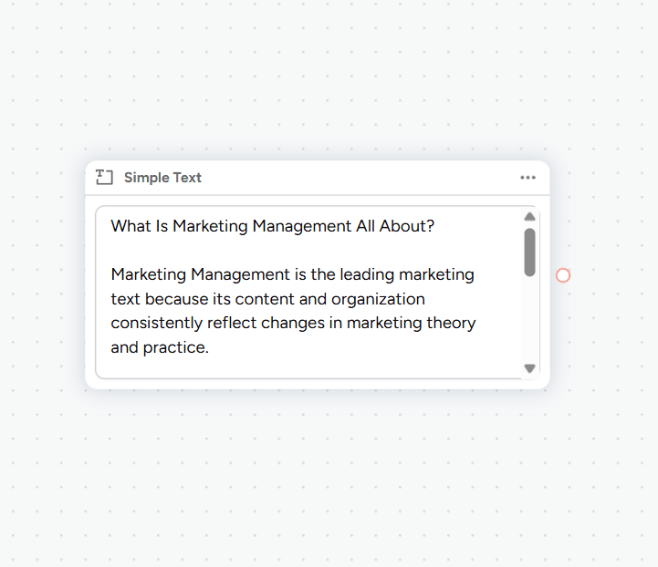Adicionando Texto como Contexto